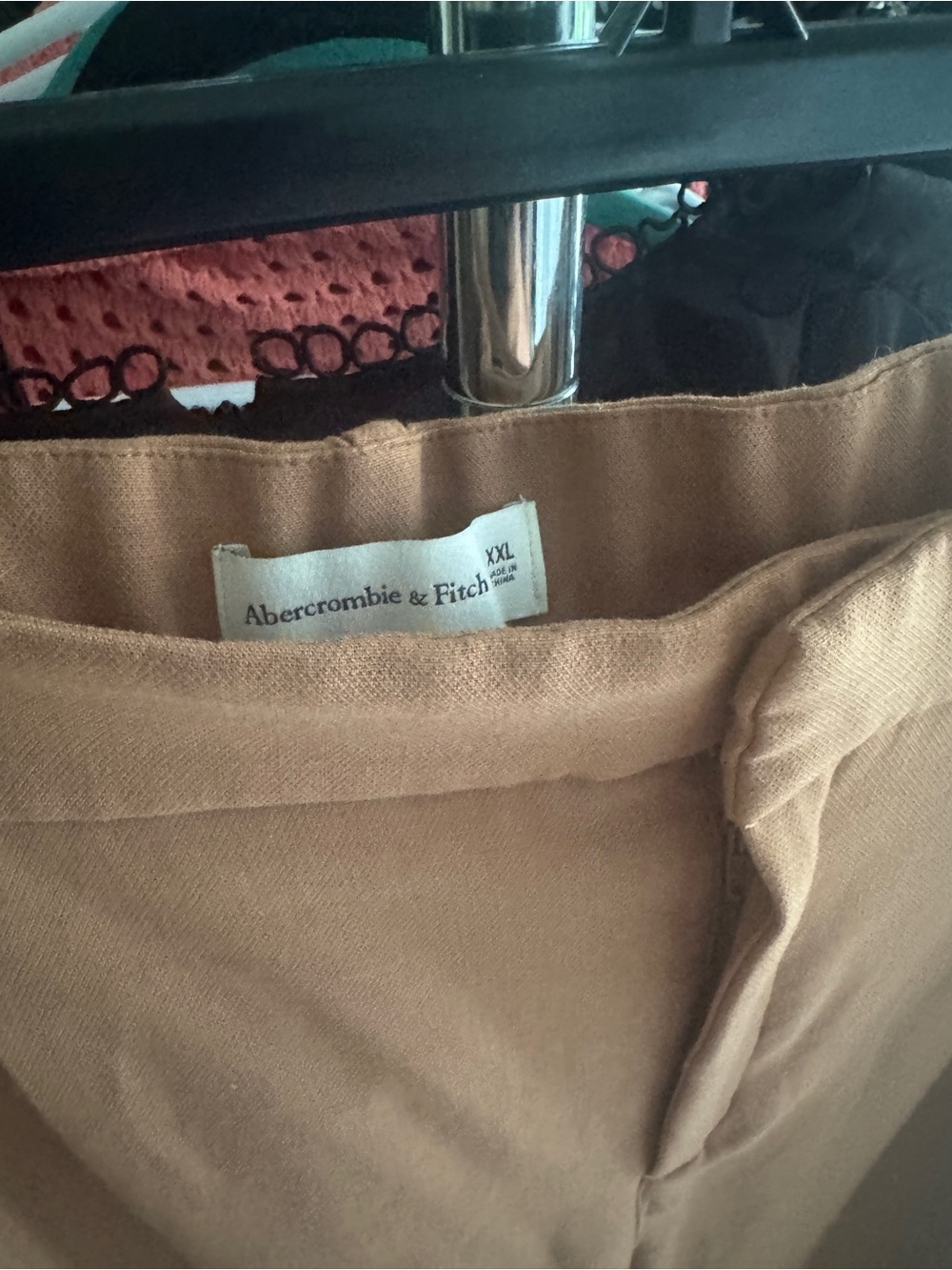 Abercrombie & Fitch Camel/Tan Chino Pants